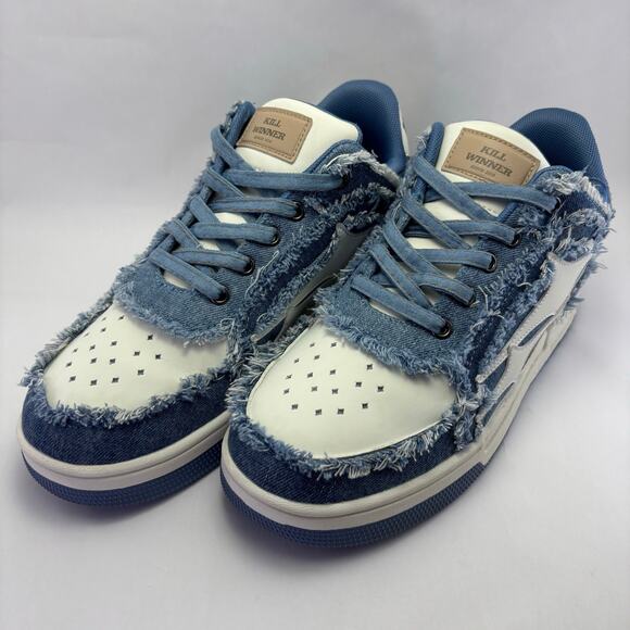 KILL WINNER  “Noah’s Ark Denim Shattered Meteor” Shoes Men’s Size 7.5 - Picture 12 of 12